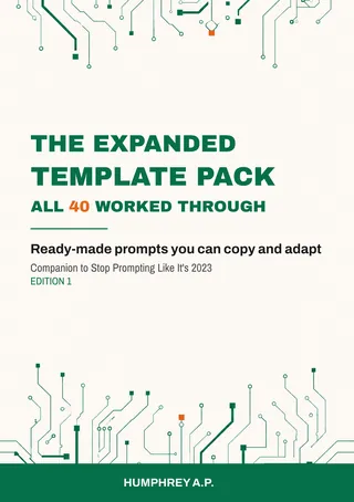 Cover of The Expanded Template Pack